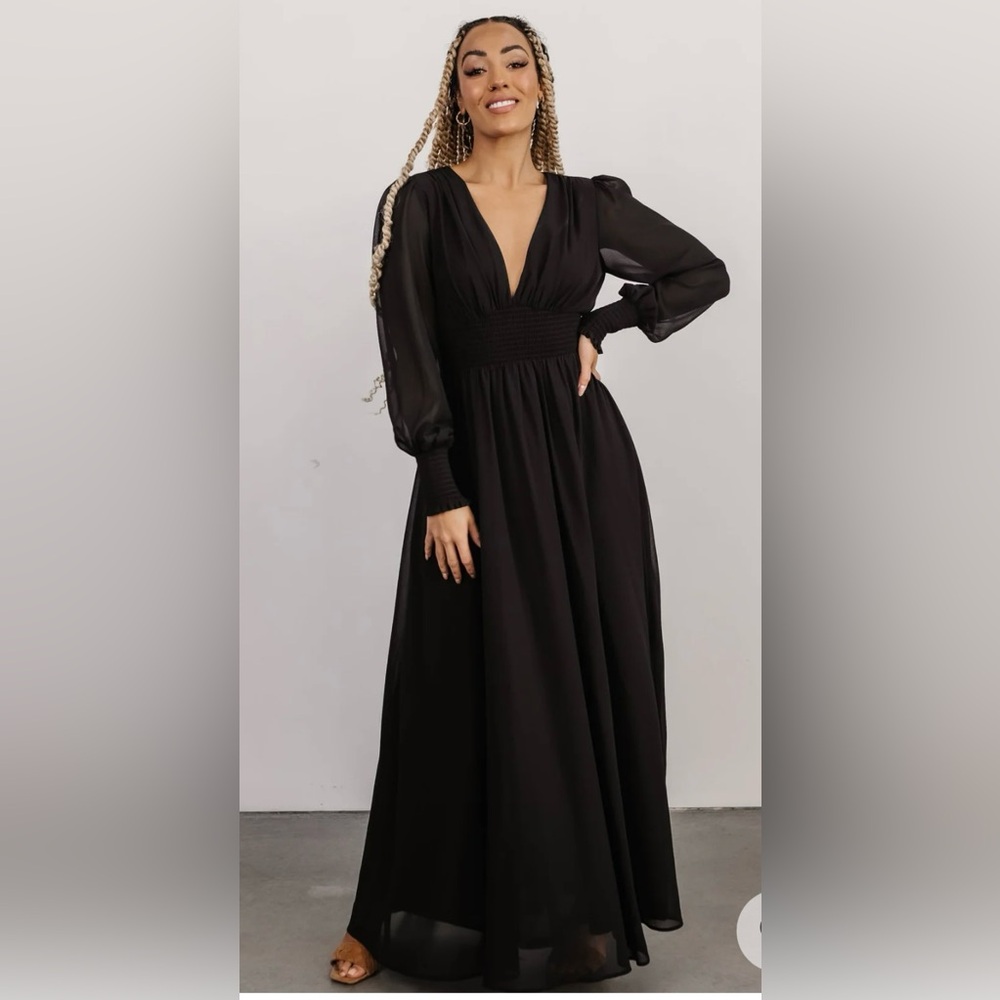 Baltic Born Black Maxi Dress